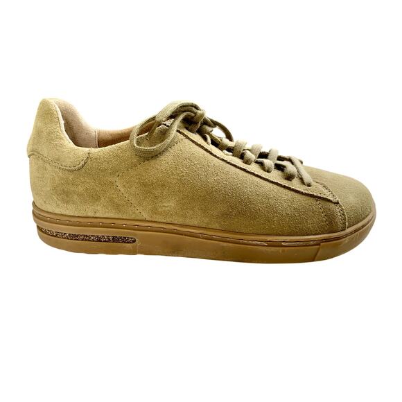 NEW Birkenstock Bend Low Suede Sneakers Khaki Size EU 41 / Mens 8